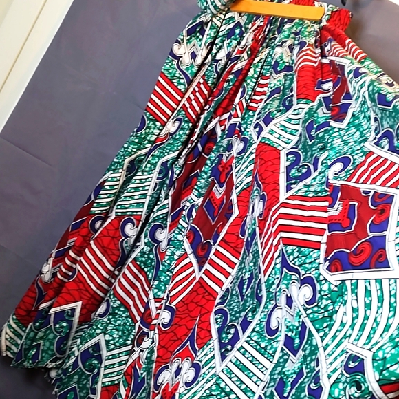 Full circle ethnic print maxi skirt - Picture 3 of 9